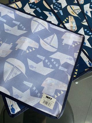 Set di 4 tovagliette all’americana con barchette