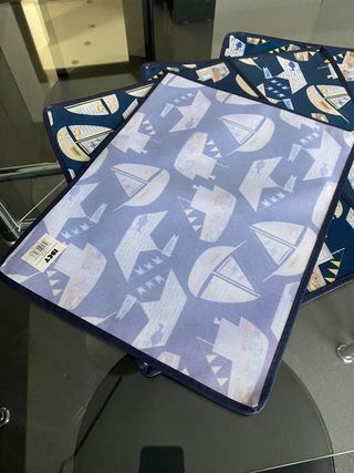 Set di 4 tovagliette all’americana con barchette