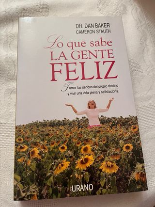 Libro Lo que sabe LA GENTE FELIZ