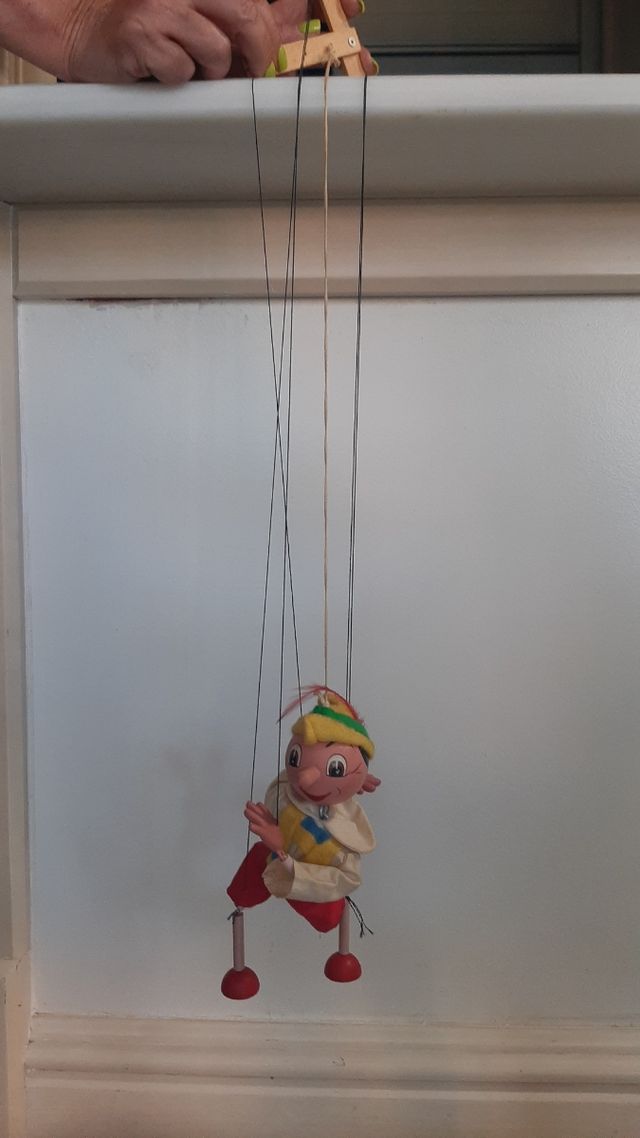 Marioneta inglesa Pinocho