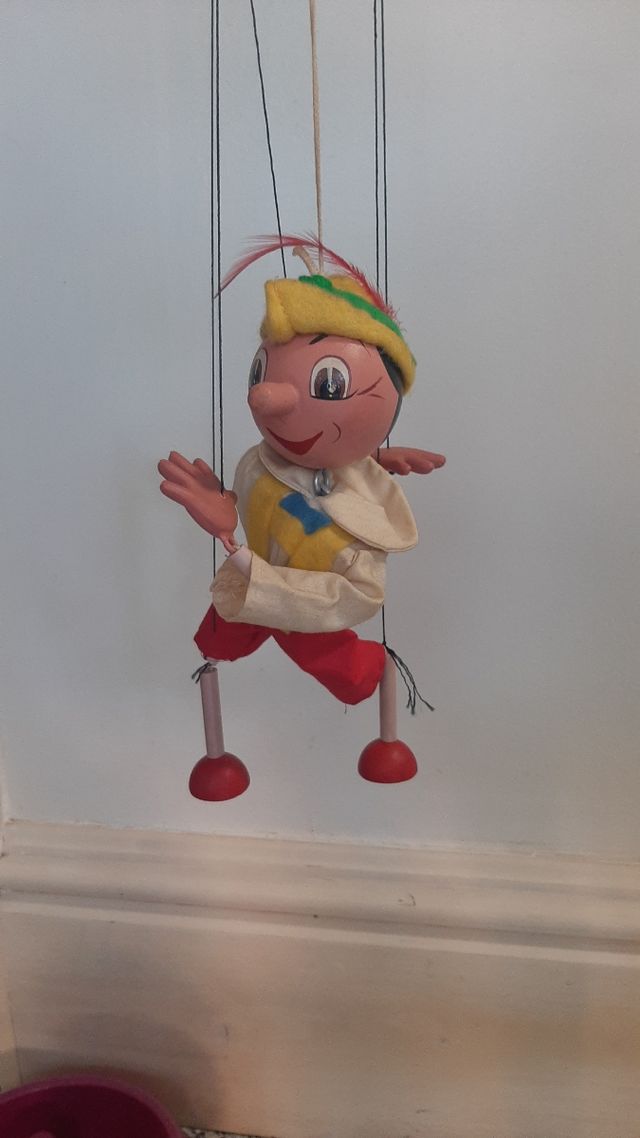 Marioneta inglesa Pinocho