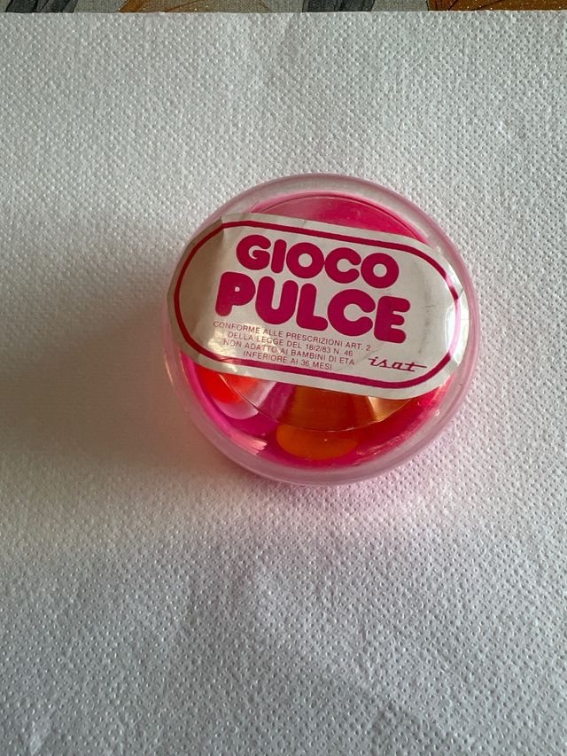 Gioco della pulce anni 80