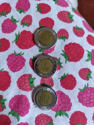 Monedas y billetes kenya Egipto 