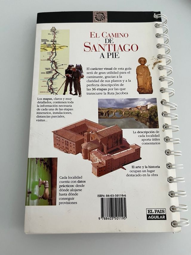 El camino de Santiago a pie