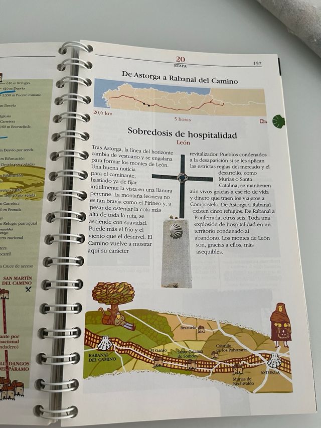 El camino de Santiago a pie