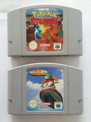 Pokemon stadium + Wave race N64 original