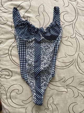 Bañador mujer - Talla 38 - Azul marino