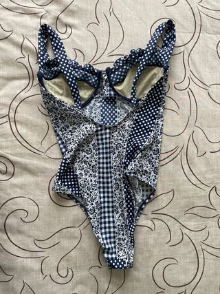 Bañador mujer - Talla 38 - Azul marino