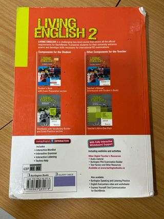 Libro ingles 2 Bachillerato