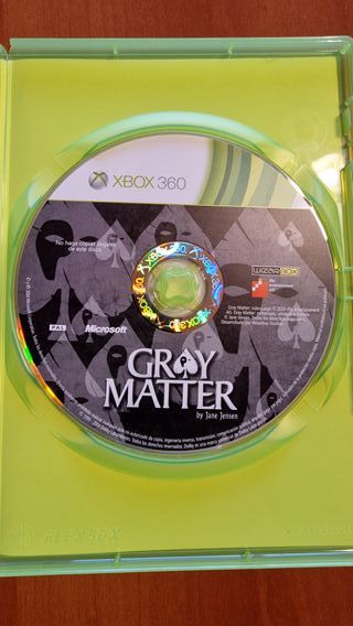 🔴 GRAY MATTER XBOX 360 COMPLETO PAL ESPAÑA