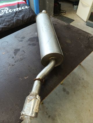 Silencioso trasero Alfa Romeo 155