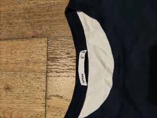 Camiseta corta ancha