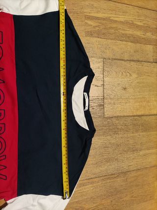 Camiseta corta ancha