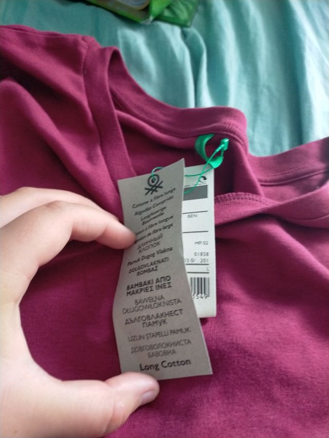 Maglia Bordò marca Benetton