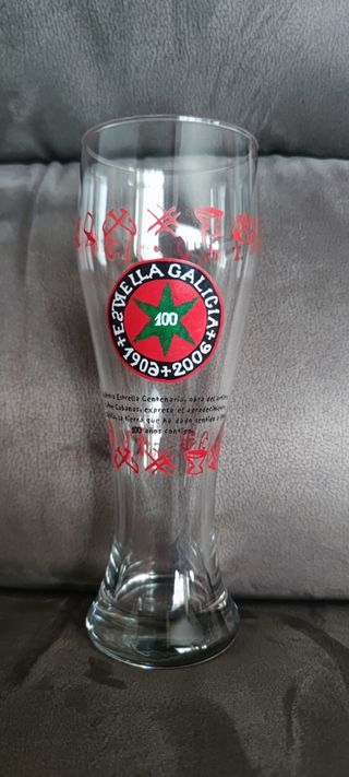 Vaso centenario Estrella Galicia