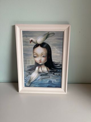 Cuadro ilustración Benjamin Lacombe - Ondina