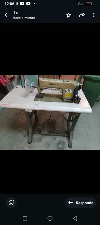 MÁquina de coser industrial SINGER