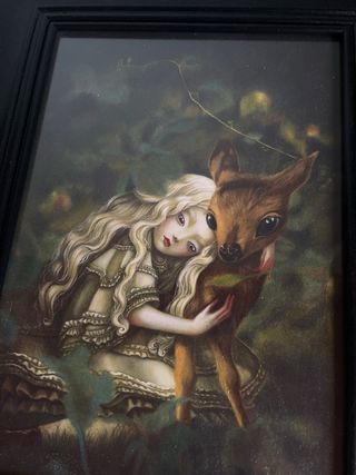 Cuadro ilustración Benjamin Lacombe - Bambi