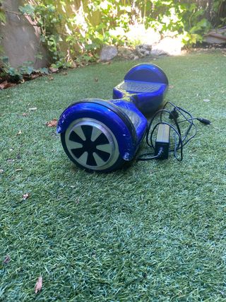 Patinete electrico hoverboard azul