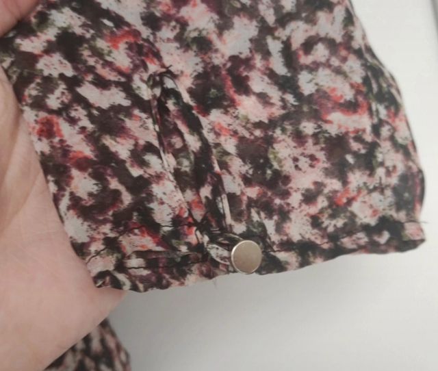 Blusa media manga Bershka 