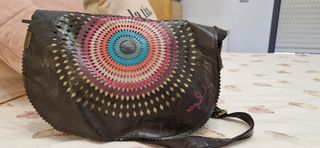 Bandolera Marron Desigual 