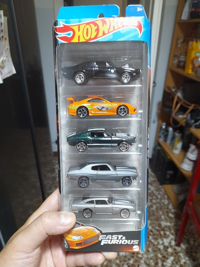 Hot wheels fast and furious 5 pack