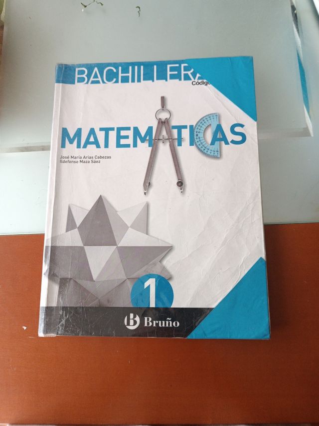 Libro matemáticas 1 bachillerato bruño