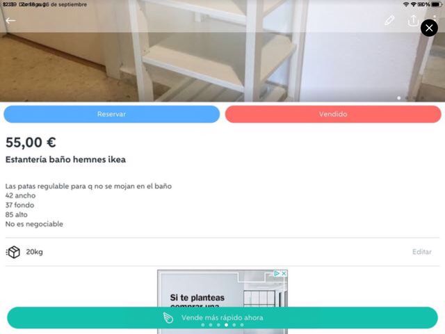 🔴🔴 MENSOLA DA BAGNO HEMNES IKEA