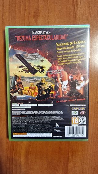 🔴 ASURA´S WRATH XBOX 360 PAL ESPAÑA PRECINTADO