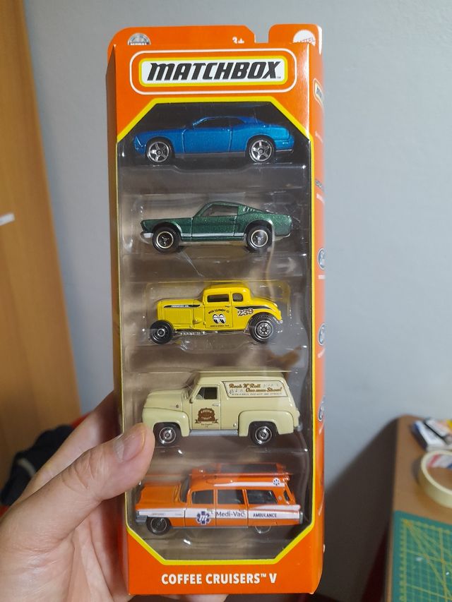 Matchbox caffe cruisers 5 pack