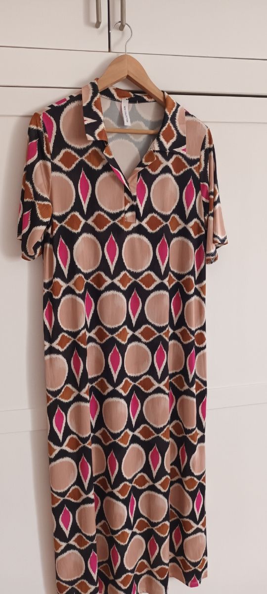 Vestido manga corta New Collection