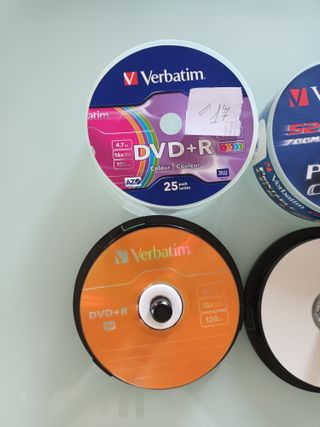 cd e dvd verbatim