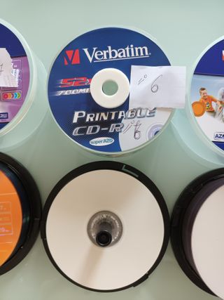 cd e dvd verbatim