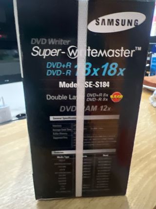 Grabador DVD externo sansung