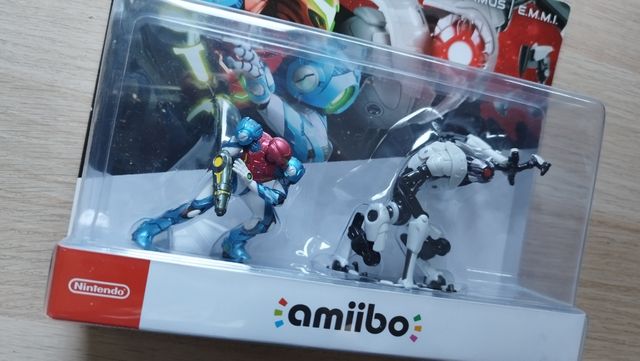 Amiibo Metroid Dread: Samus y Emmi