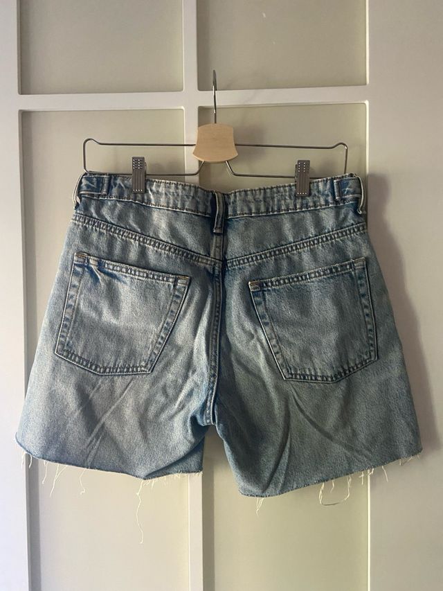 Short vaquero zara