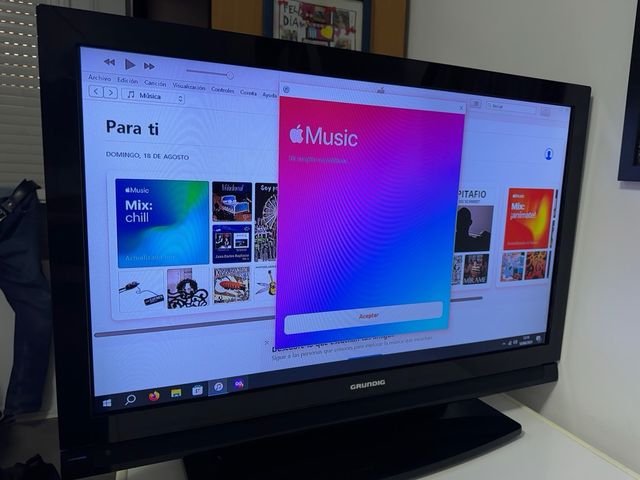 TV Grundig 32” con Mando