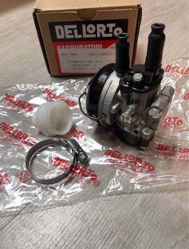 Carburador 15-15 dellorto vespino