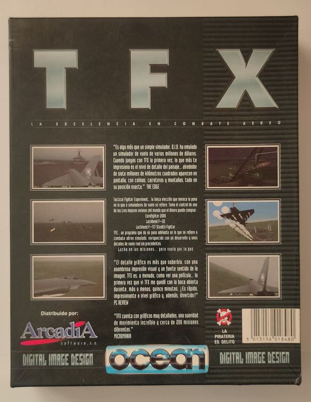 Juego Pc TFX caja grande
