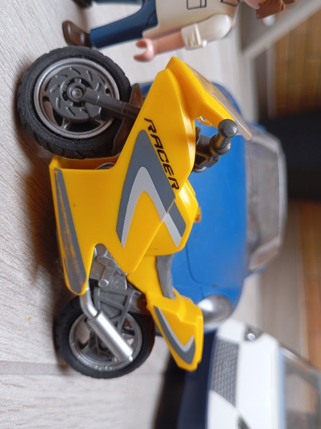 Pack Porsche y Moto Playmobil