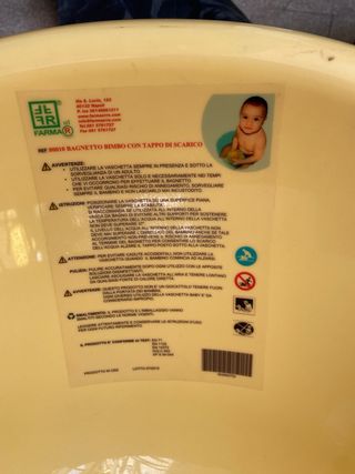 Vaschetta Bagnetto per neonati