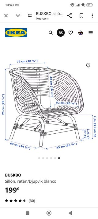 Sillón buskbo + cojín 