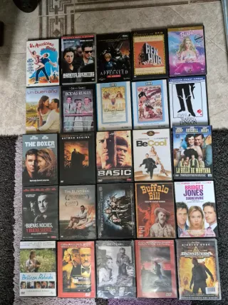 Lote 26, elegir películas dvd 4 x 10 euros