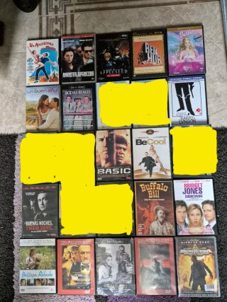 Lote 26, elegir películas dvd 4 x 10 euros