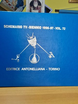 LOTTO 11 VOLUMI + IND SCHEMARIO TV VINTAGE