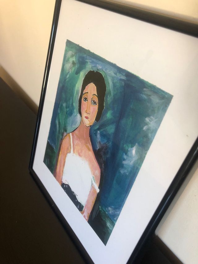 Amadeo Modigliani Christina Arte Opera famosa 1916