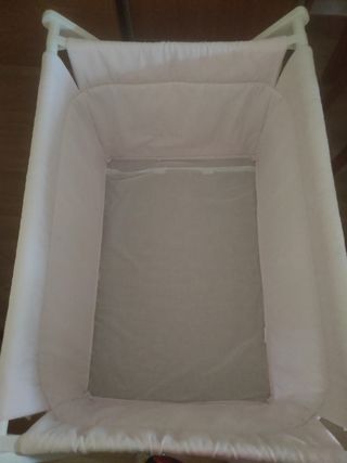 Minicuna Rosa Plegable 