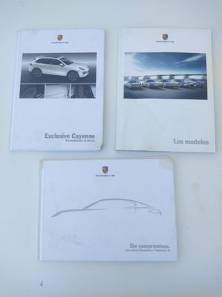 Lote de tres libros PORSCHE 