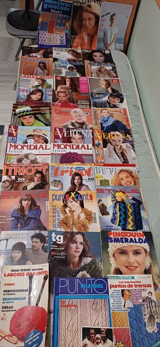 Revistas antiguas de Punto