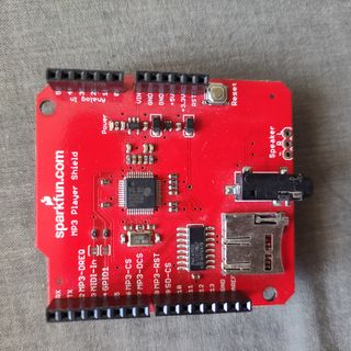 Sparkfun MP3 player field para arduino